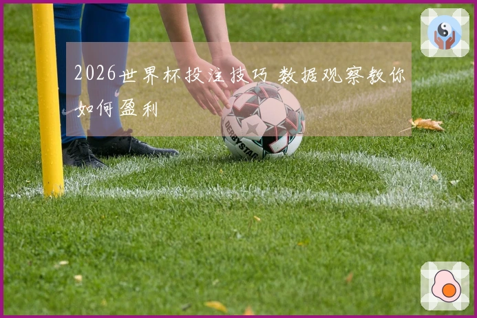 2026世界杯投注技巧 数据观察教你如何盈利